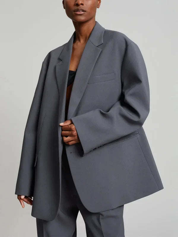 Sofia | Blazer Grigio Oversize