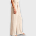 Alva – Pantaloni larghi con vita alta
