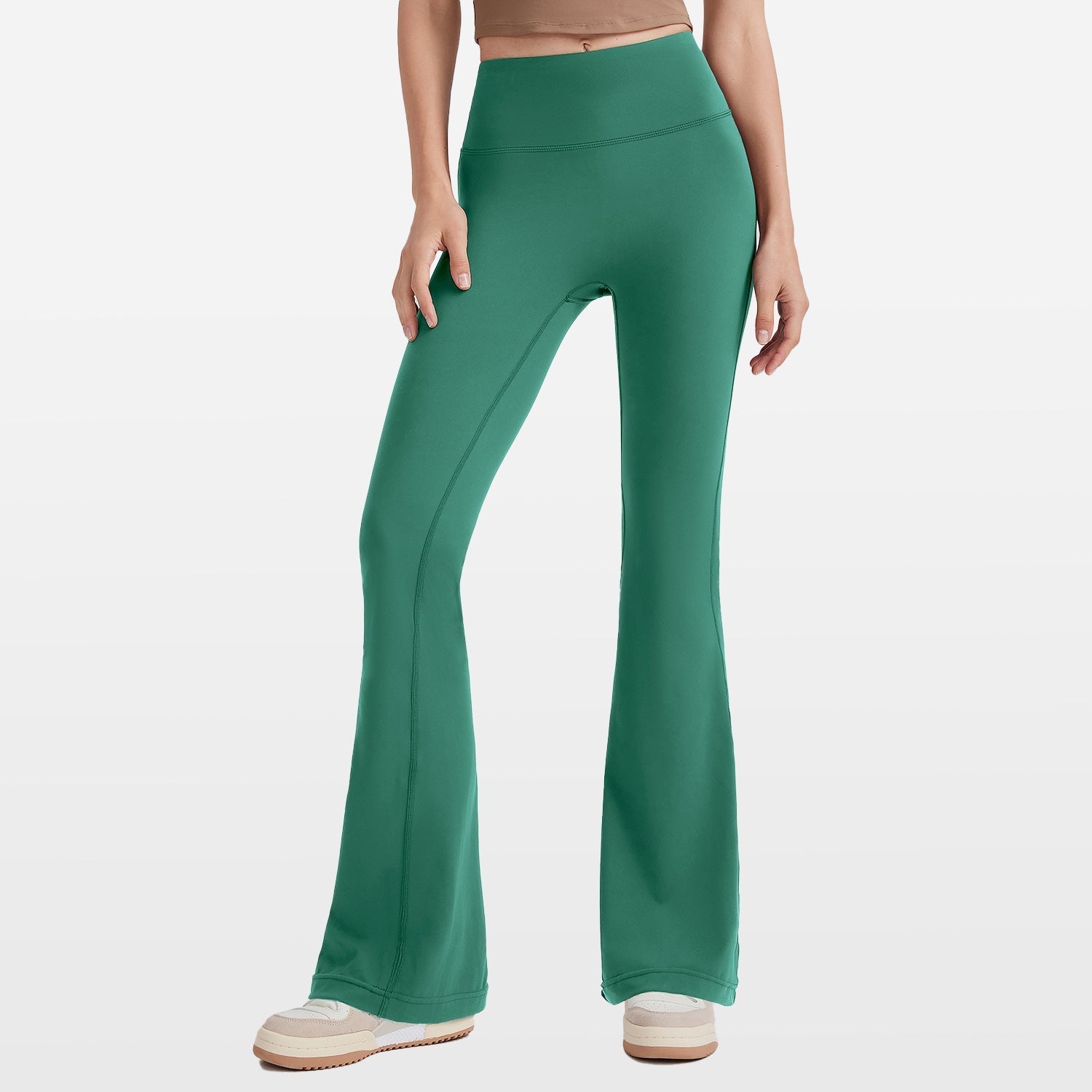 Serena - Pantaloni casual con gamba a Campana