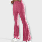 Luretta – Pantaloni svasati con struttura fine