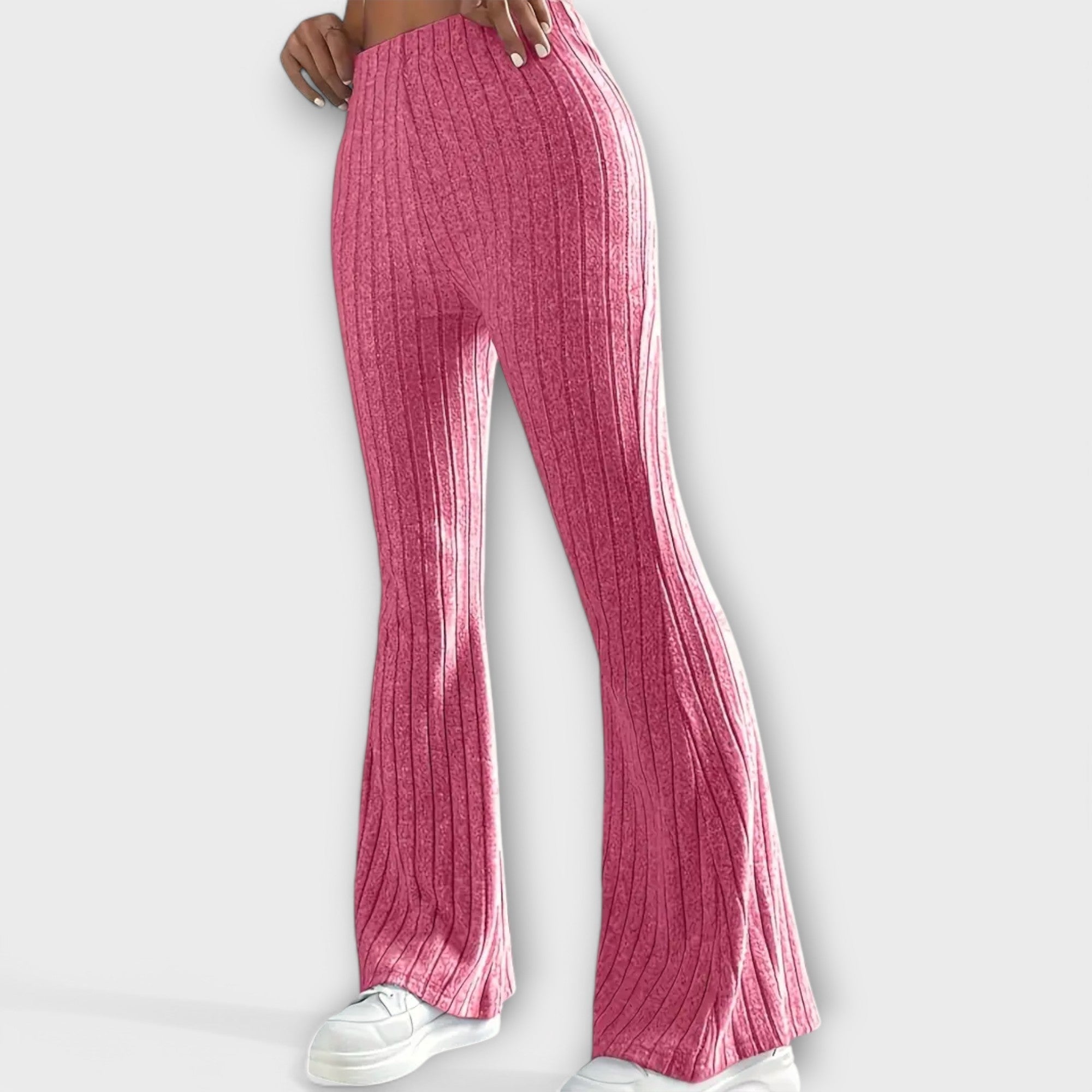 Luretta – Pantaloni svasati con struttura fine