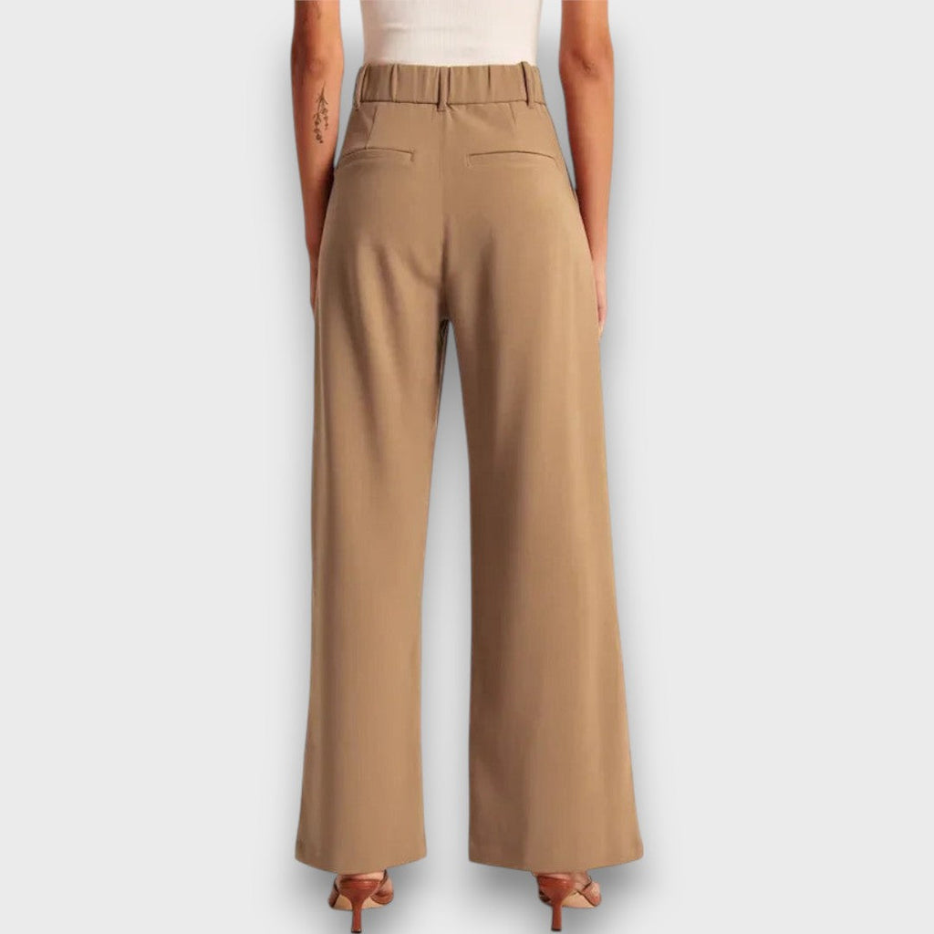 Alva – Pantaloni larghi con vita alta