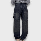 Nolene – Jeans con finitura scintillante e carattere urbano